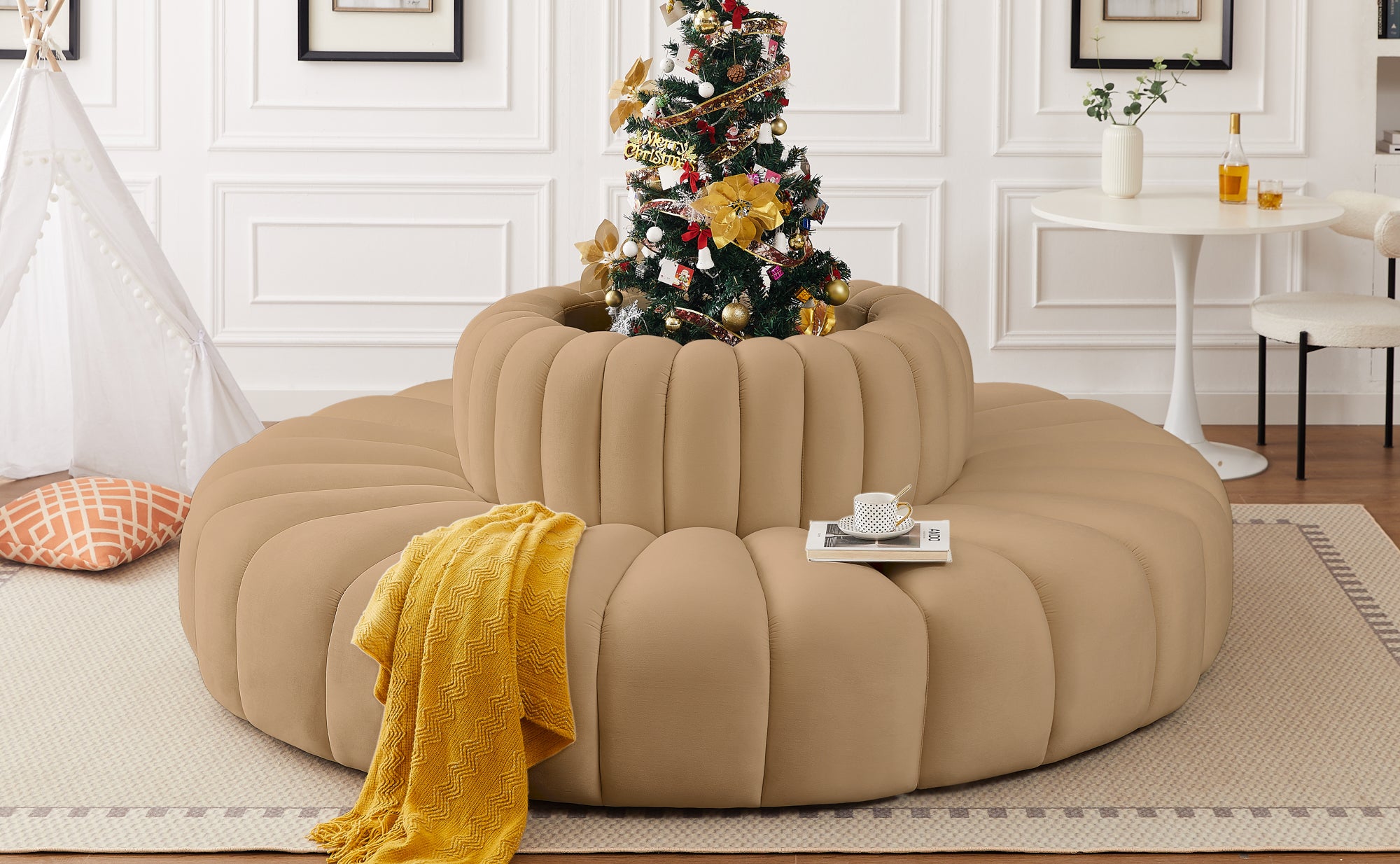 Arc Velours 8pc. En coupe