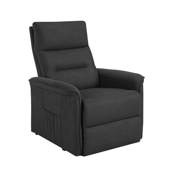 FAUTEUIL ÉLÉVATEUR INCLINABLE, GRIS FONCÉ ( Meuble Mtl )