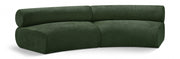 Ensemble Bale 2pc : Canapé Modulaire en Chenille Hachurée