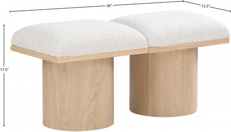 Tissu Boucle Pavillon 2pc. Banc Modulaire