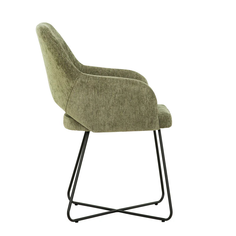 Chaise de salle à manger 3398 - Vert Duda