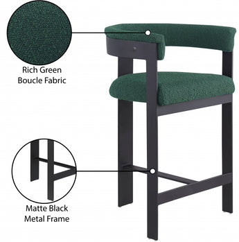 Romeo Boucle Fabric Bar / Counter Stools