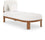 Chaise / Banc en tissu boucle Maybourne