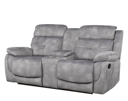 CAUSEUSE INCLINABLE - GRIS ( Meuble Mtl )