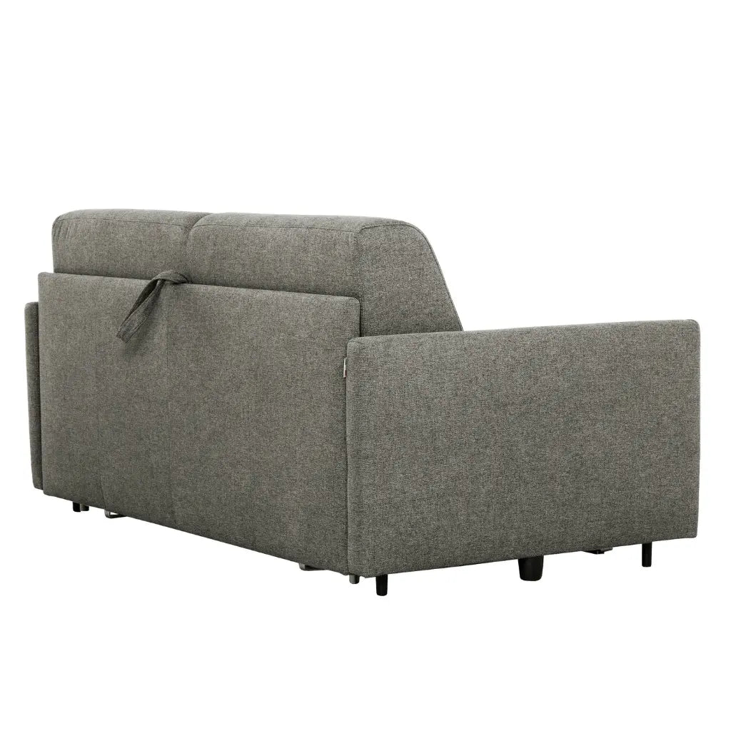 Canapé-lit Benito stone – Matelas mémoire de forme