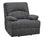 FAUTEUIL INCLINABLE - GRIS ( Meuble Mtl )