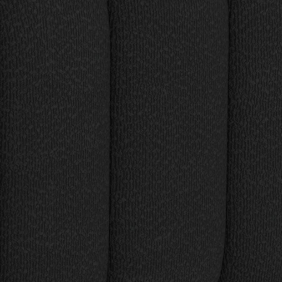Grand banc ottoman Rigel en boucle noire