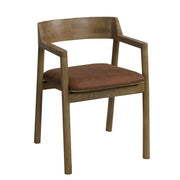 Chaise Zola en bois de manguier massif | Fini White Wash