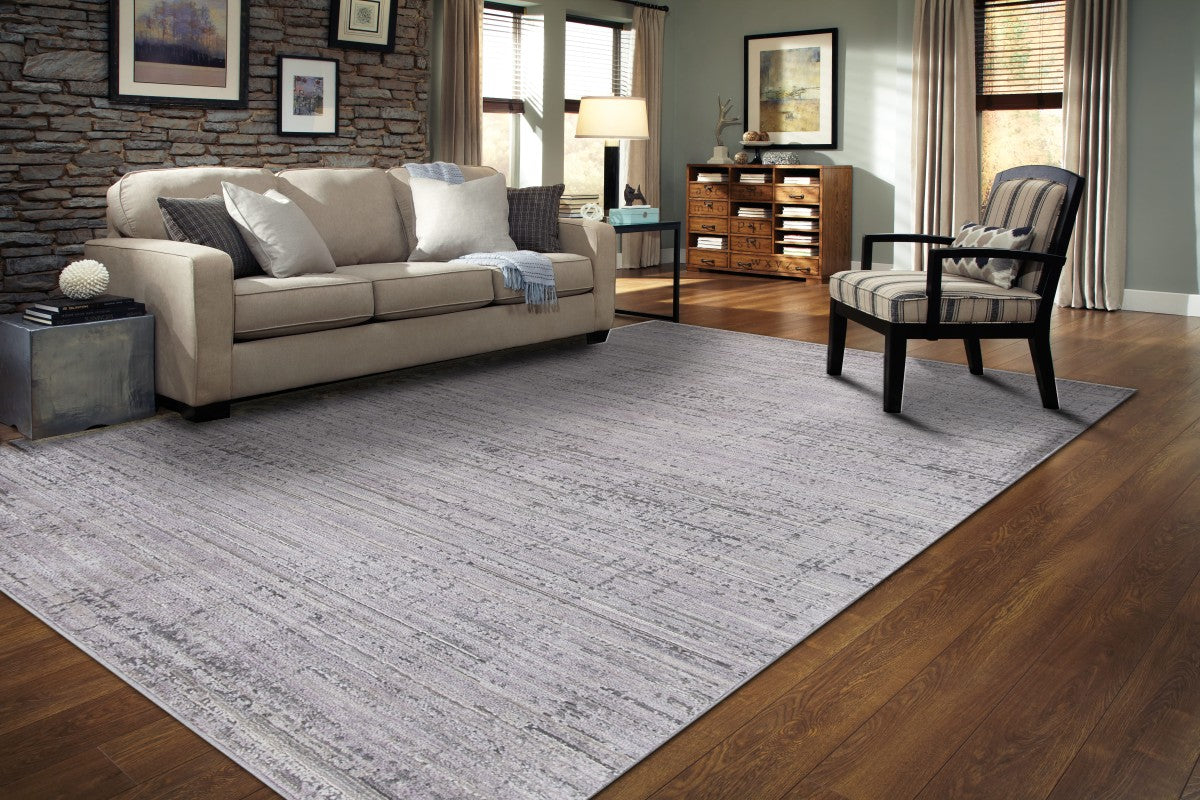 Tapis contemporain Hillsdale 5x8 | Contraste Noir