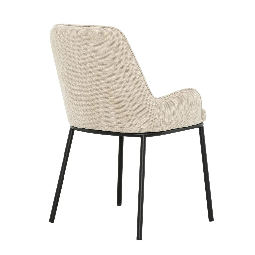 Chaises 1010 Gris Uzzi | Style Fauteuil | Lot de 2