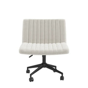 Chaise de travail Pheby Blanche | Confort optimal et design épuré