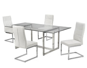 ENSEMBLE DE REPAS 5 PIÈCES - BLANC ( Meuble Mtl )