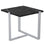 Table d'appoint Veno en noir et argent ( Meuble Mtl )