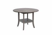 Tulita Oak Drop Leaf Dining Table - Oak and Grey