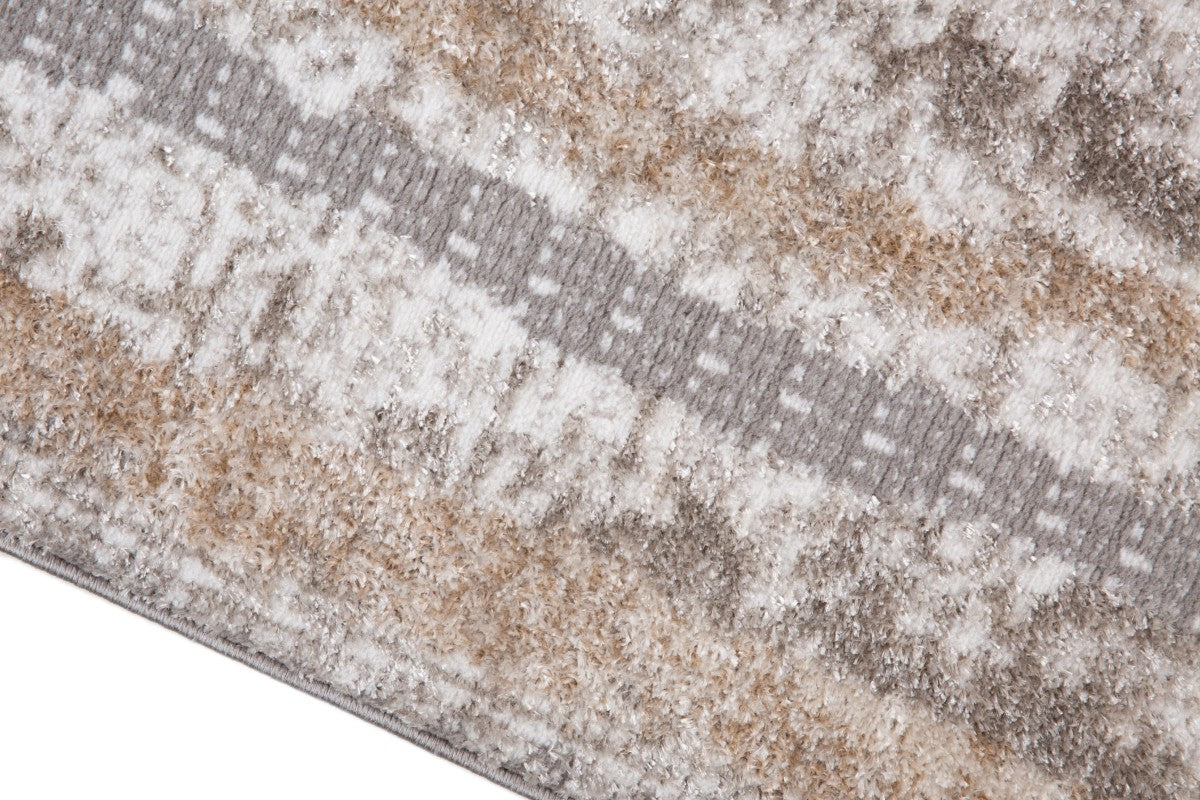 Tapis contemporain Almalfi 5x8 au fini vieilli