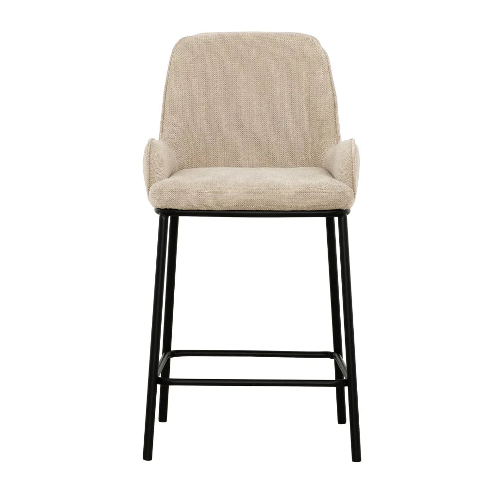 Chaises 1017 Taupe Uzzi | Hauteur 26" | Ensemble de 2