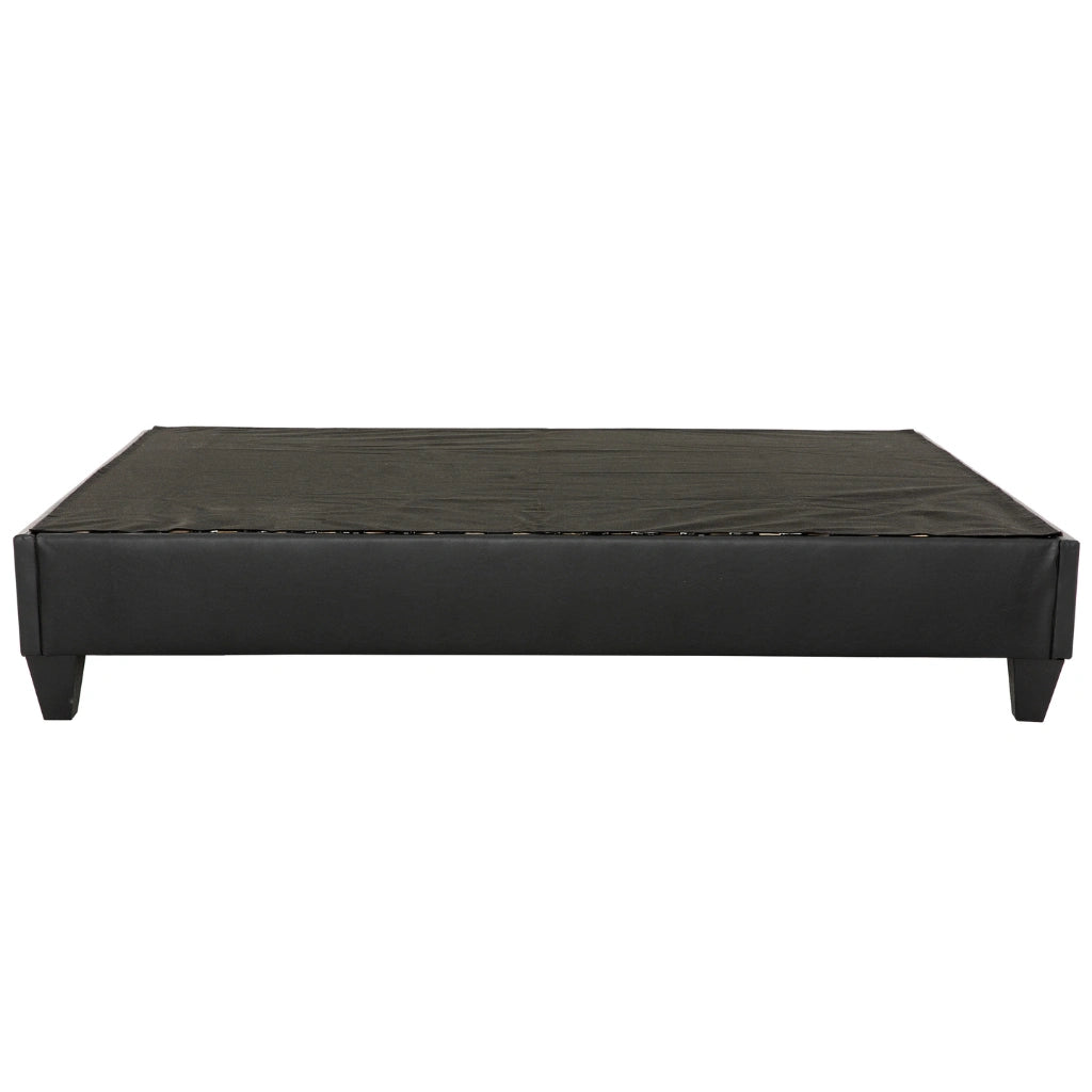 Base EZ Base PU Noir | Plateforme en Faux Cuir