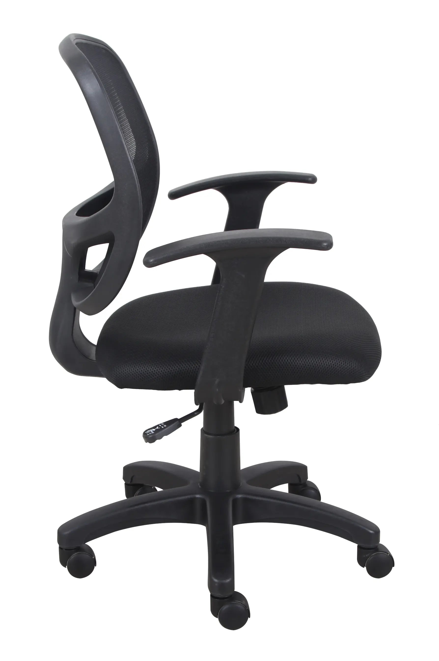 Fauteuil de bureau Eliza Noir | Support lombaire et mécanisme papillon