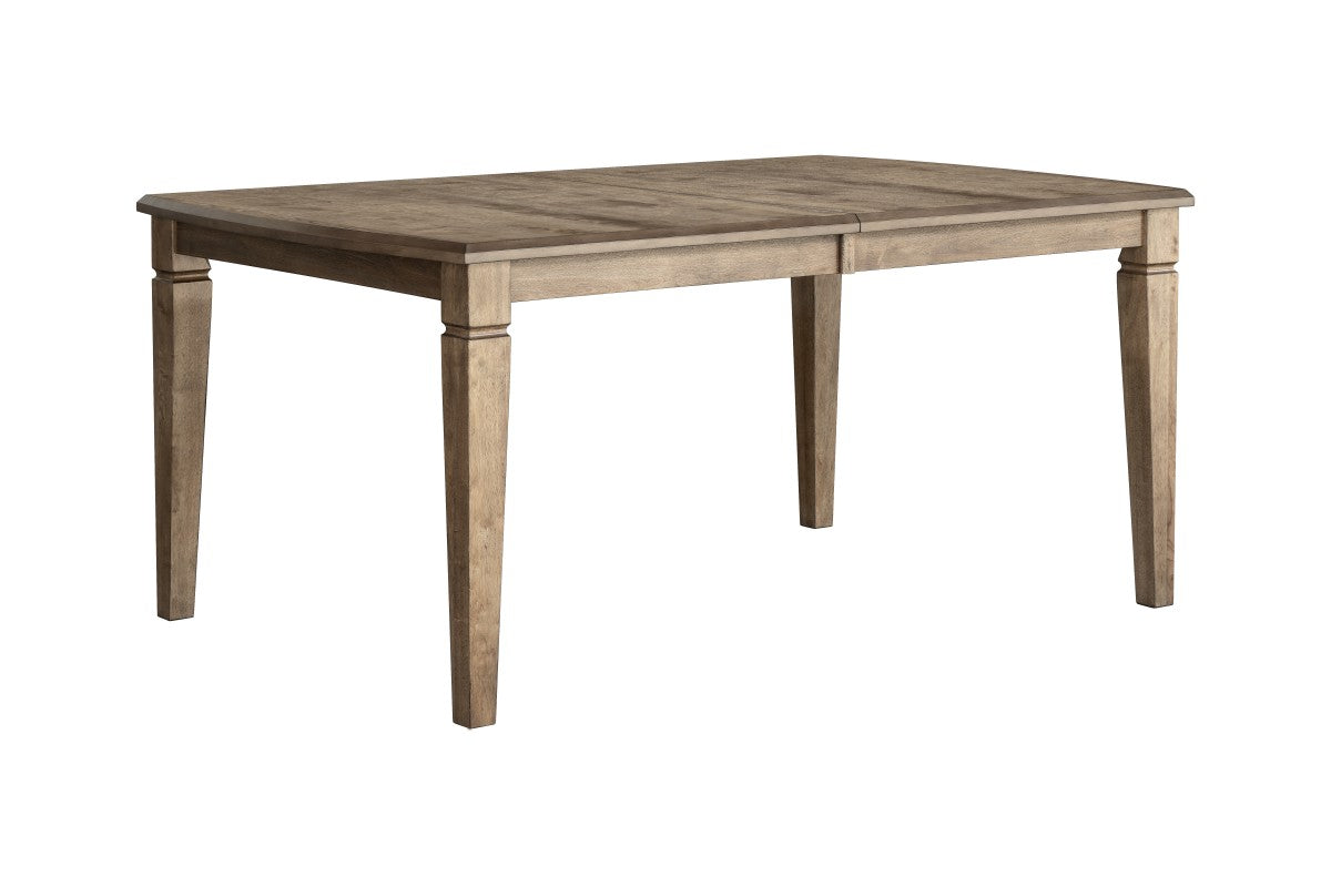 Table à manger en noyer Cosette - Extensible 84"