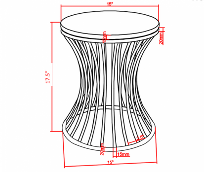 TABLE D'APPOINT ( Meuble Mtl )