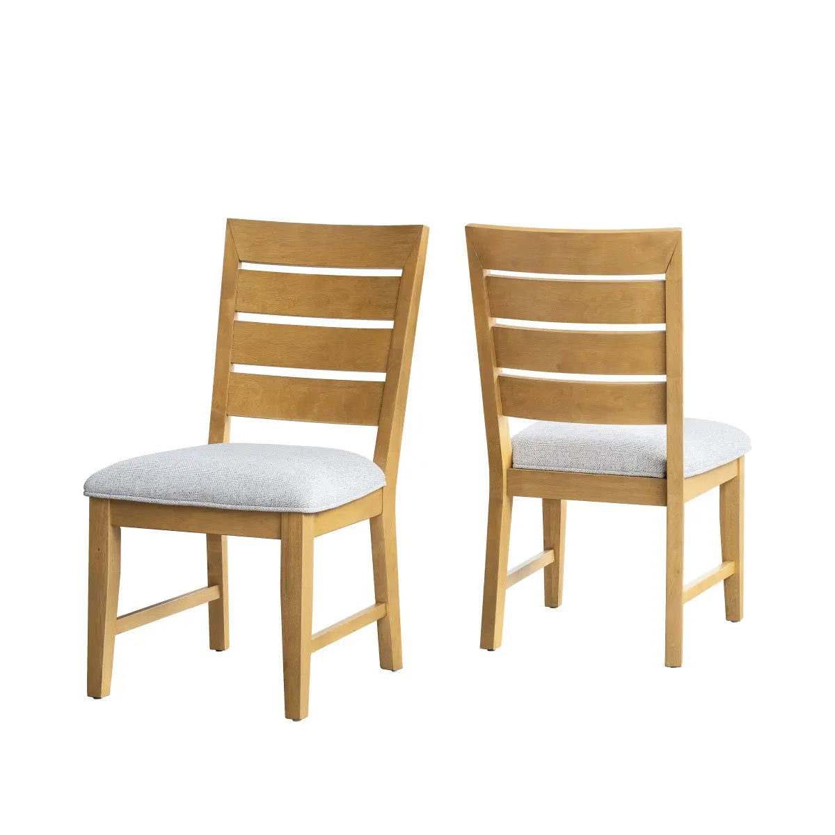 Ottilie Chêne et Noir - Ensemble de salle à manger | Table extensible et bois massif
