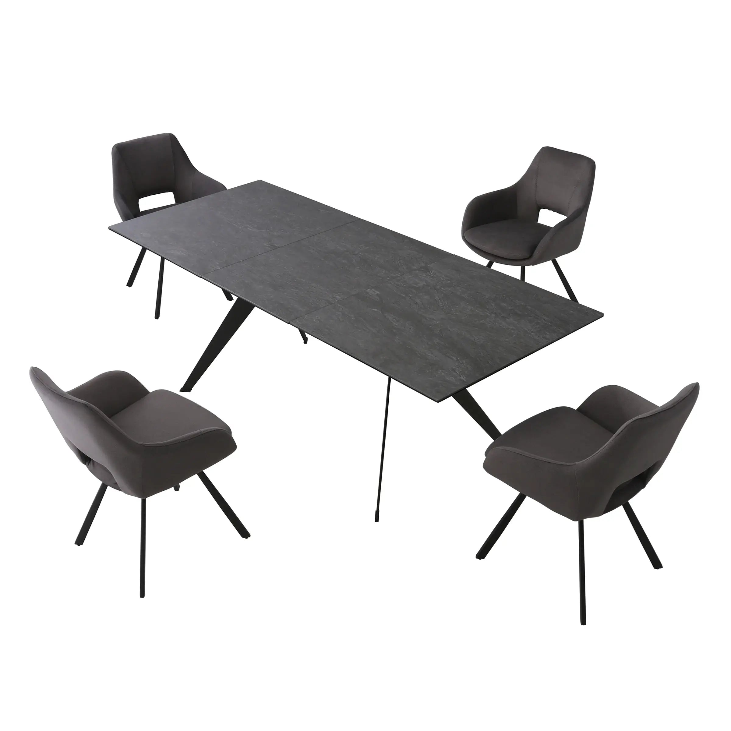 table de salle à manger extensible en céramique