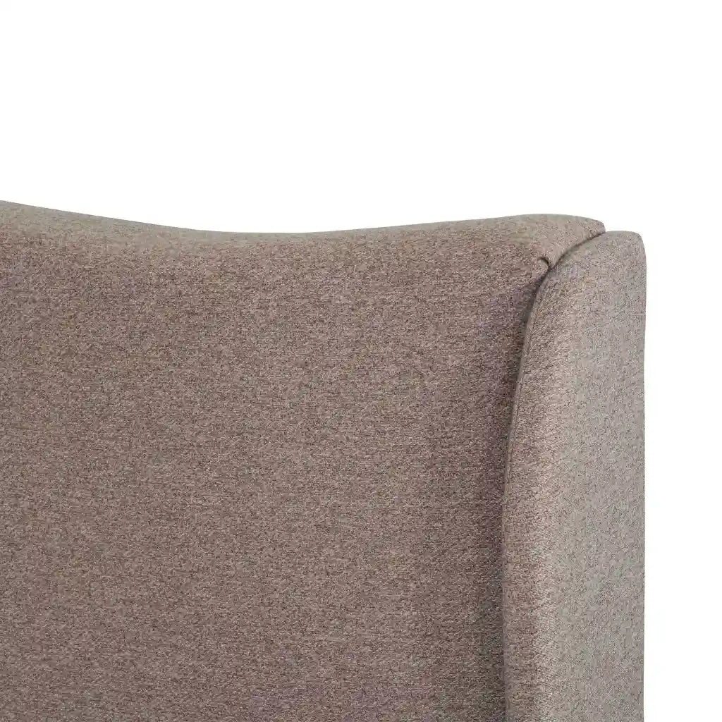 Allumé Greta | Tête de Lit à Oreilles Gris Tweed