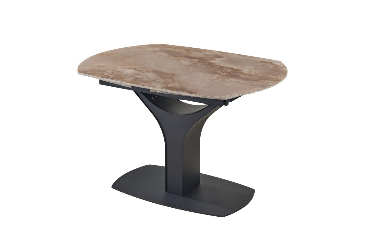 Table à manger extensible Imani - Pierre frittée Agate