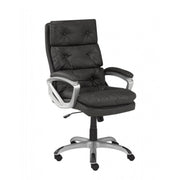 Chaise de bureau moderne grise | Support complet et inclinaison