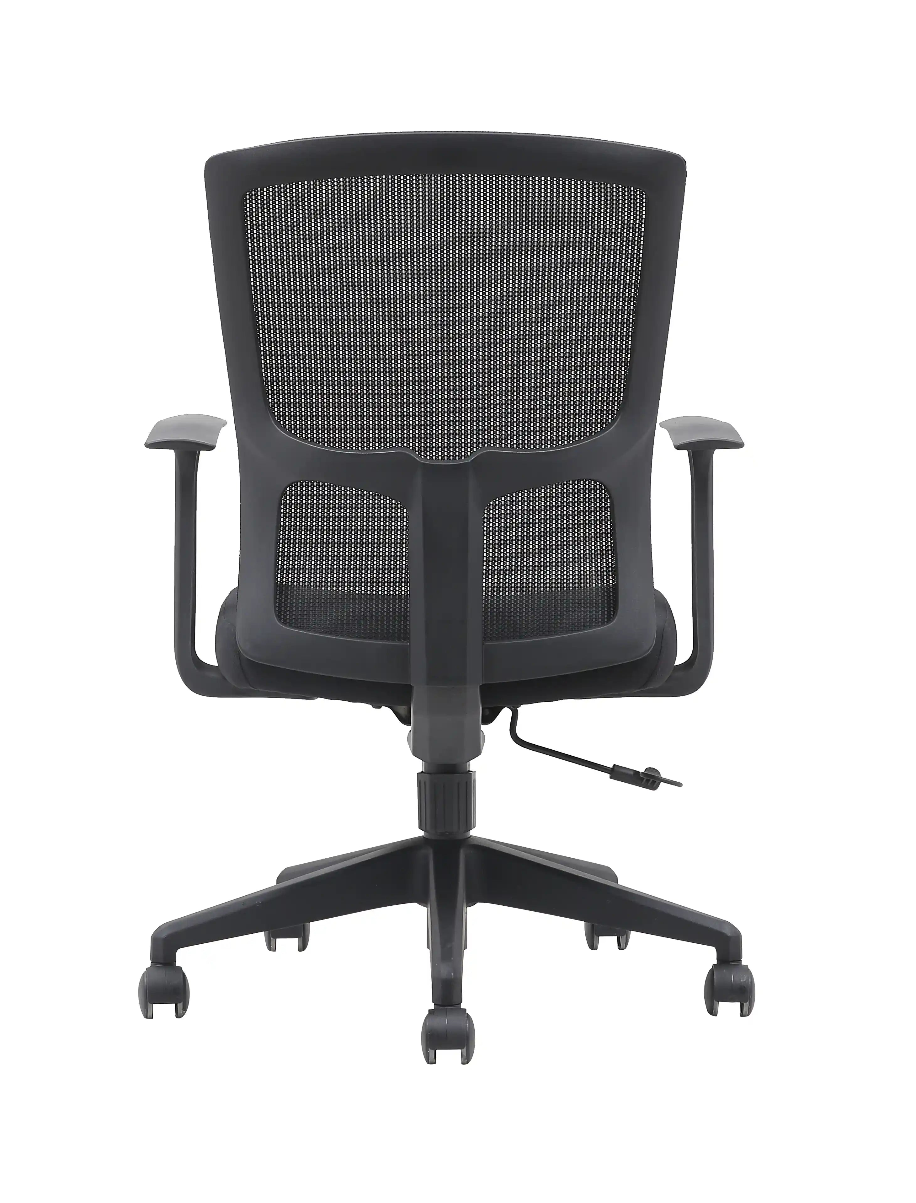 Fauteuil de bureau Abel Noir | Mousse haute densité et design moderne