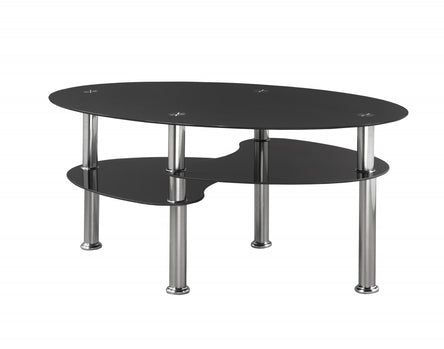 TABLE BASSE - NOIR ( Meuble Mtl )