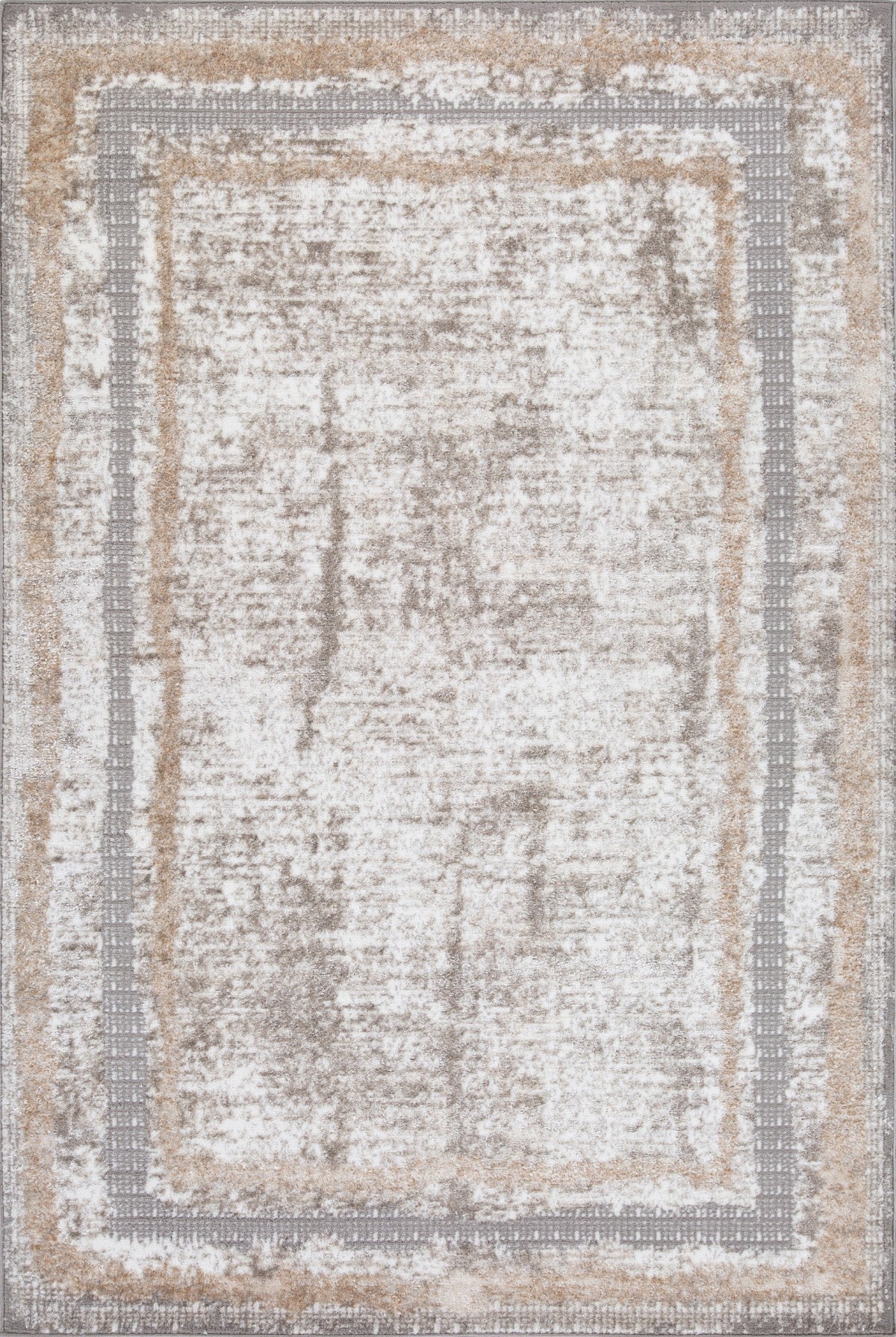 Tapis contemporain Almalfi 5x8 au fini vieilli