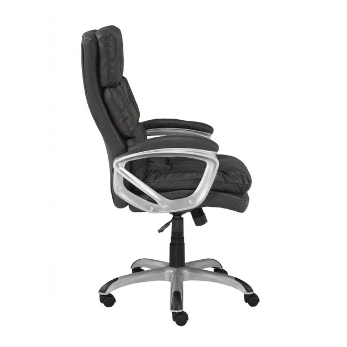 Chaise de bureau moderne grise | Support complet et inclinaison