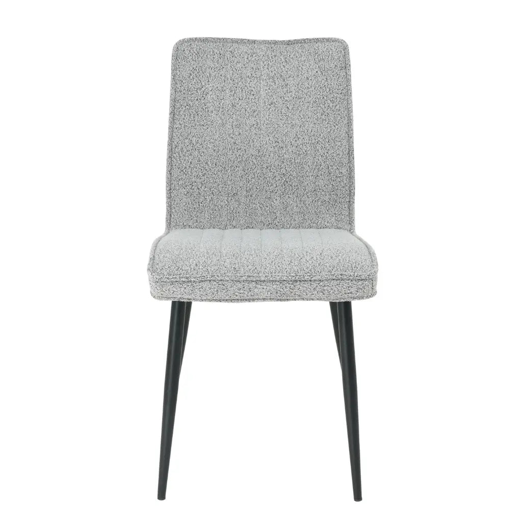 Chaises 1018 Gris Docia | Ensemble de 2 | Design Moderne