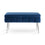 Banc de rangement Marcella : bleu marine