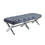 Banc en tissu velours anthracite Lauren