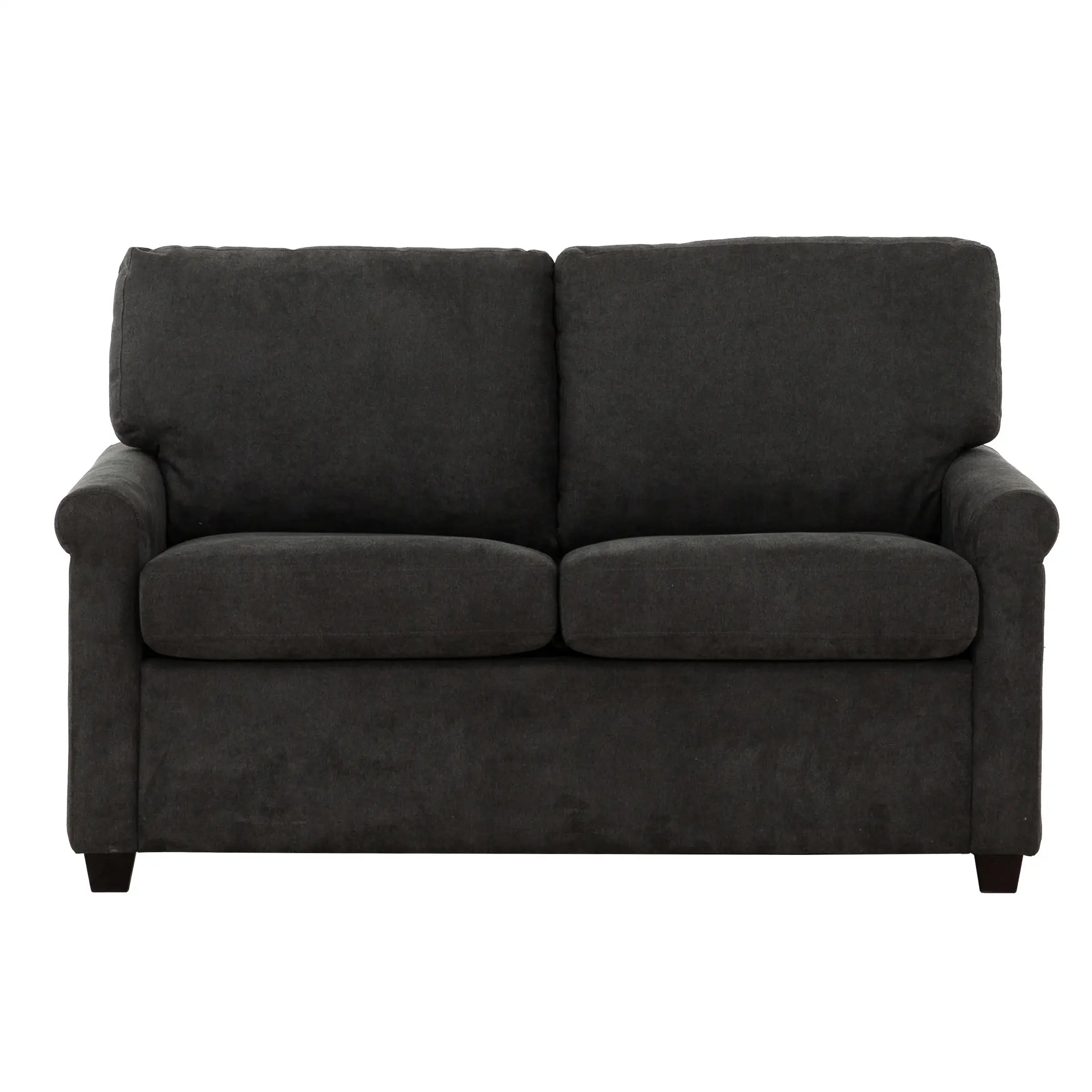 Chico : Petit Sofa-Lit Gris avec Ports USB