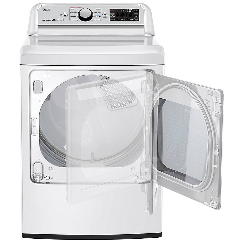Laveuse LG WT7305CW Ensemble de sécheuse électrique LG DLEX7250W