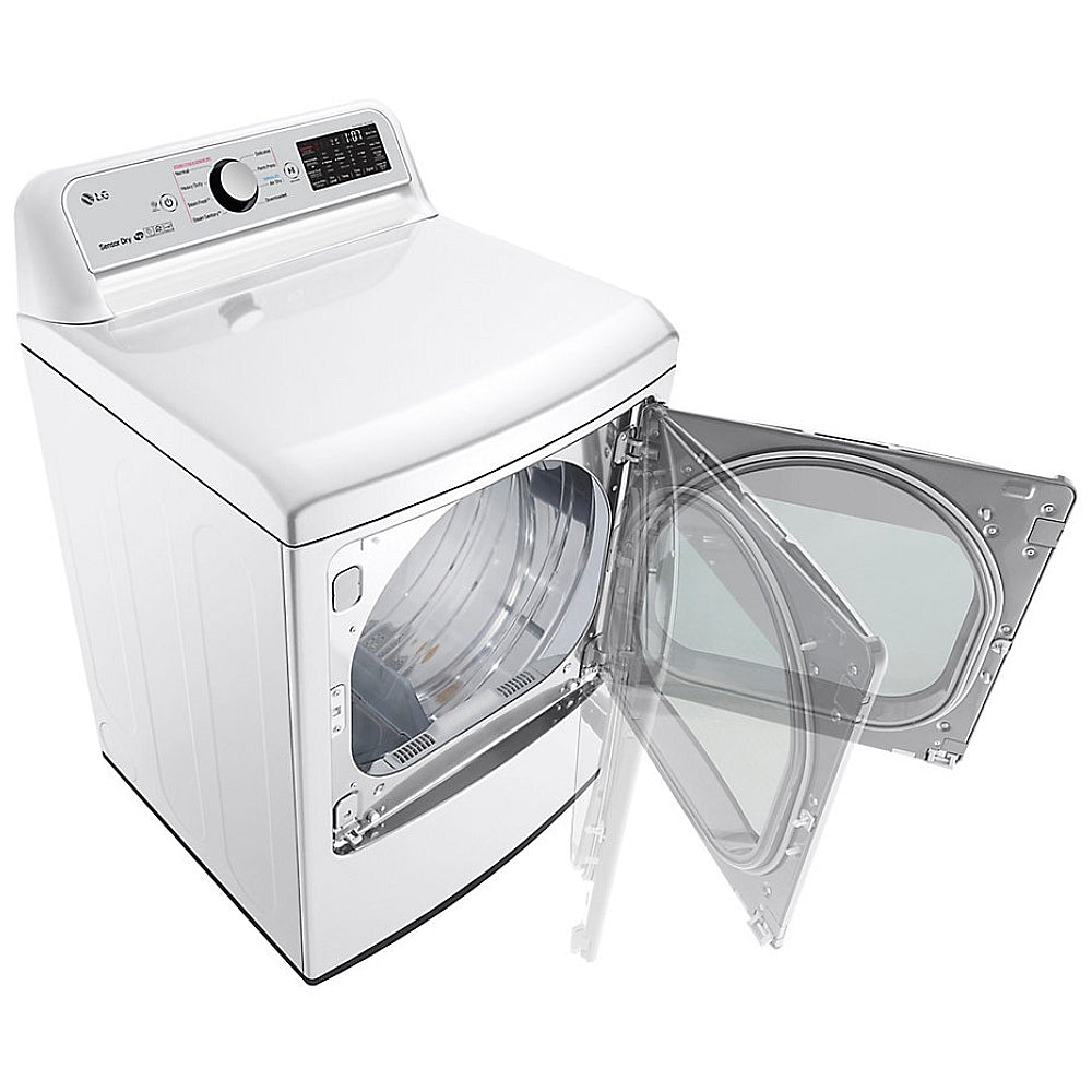 Laveuse LG WT7305CW Ensemble de sécheuse électrique LG DLEX7250W