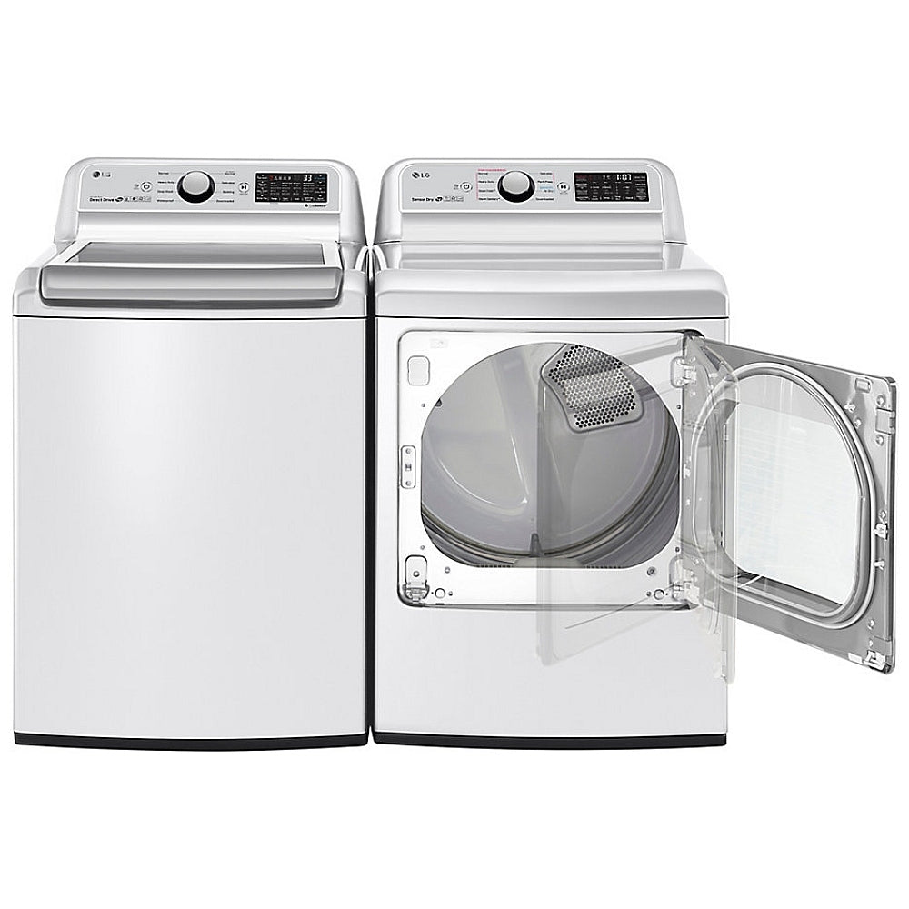 Laveuse LG WT7305CW Ensemble de sécheuse électrique LG DLEX7250W