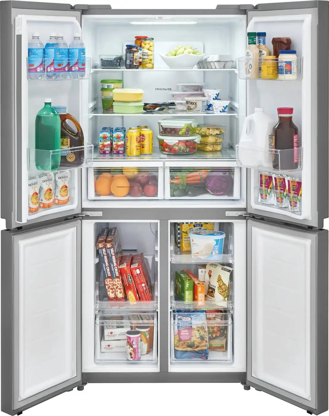 Réfrigérateur Frigidaire 33" 17,4 pi³ à 4 Portes Acier Inox