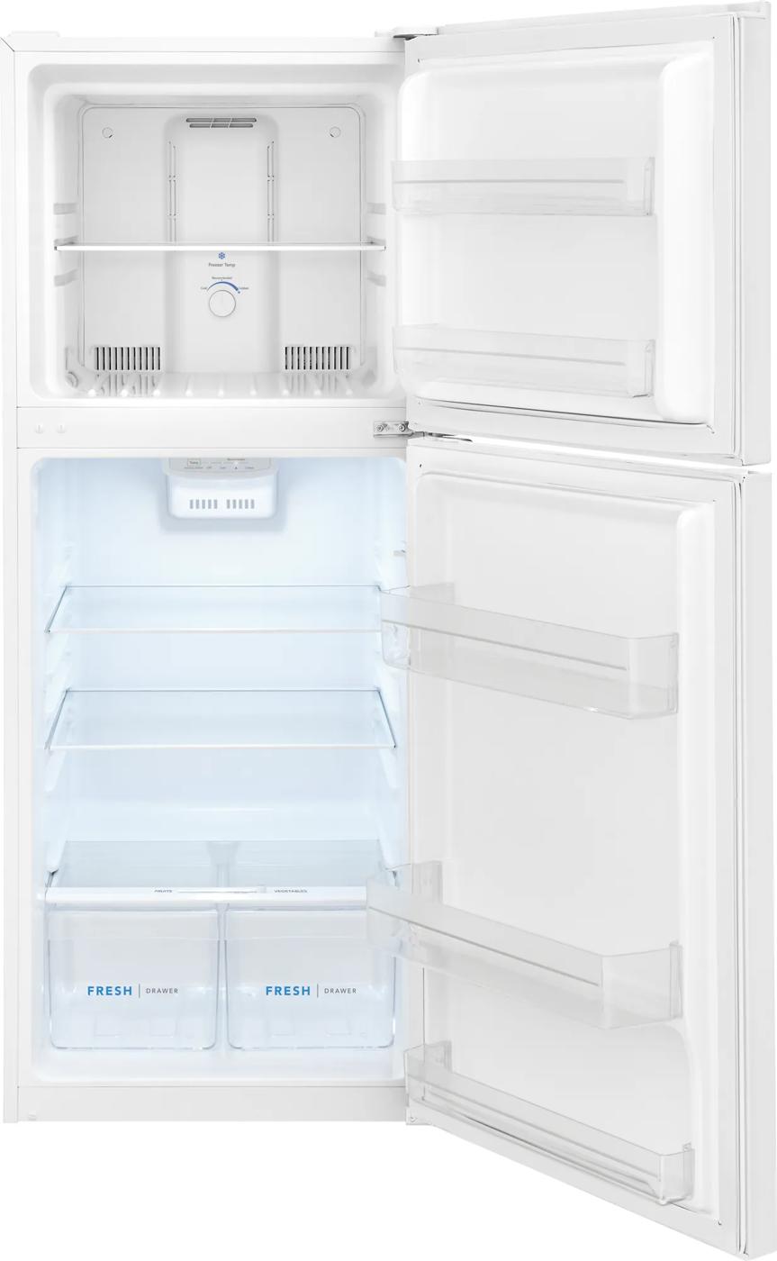 Réfrigérateur Frigidaire 24" 11,6 pi³ Congélateur Supérieur Blanc FFET1222UW