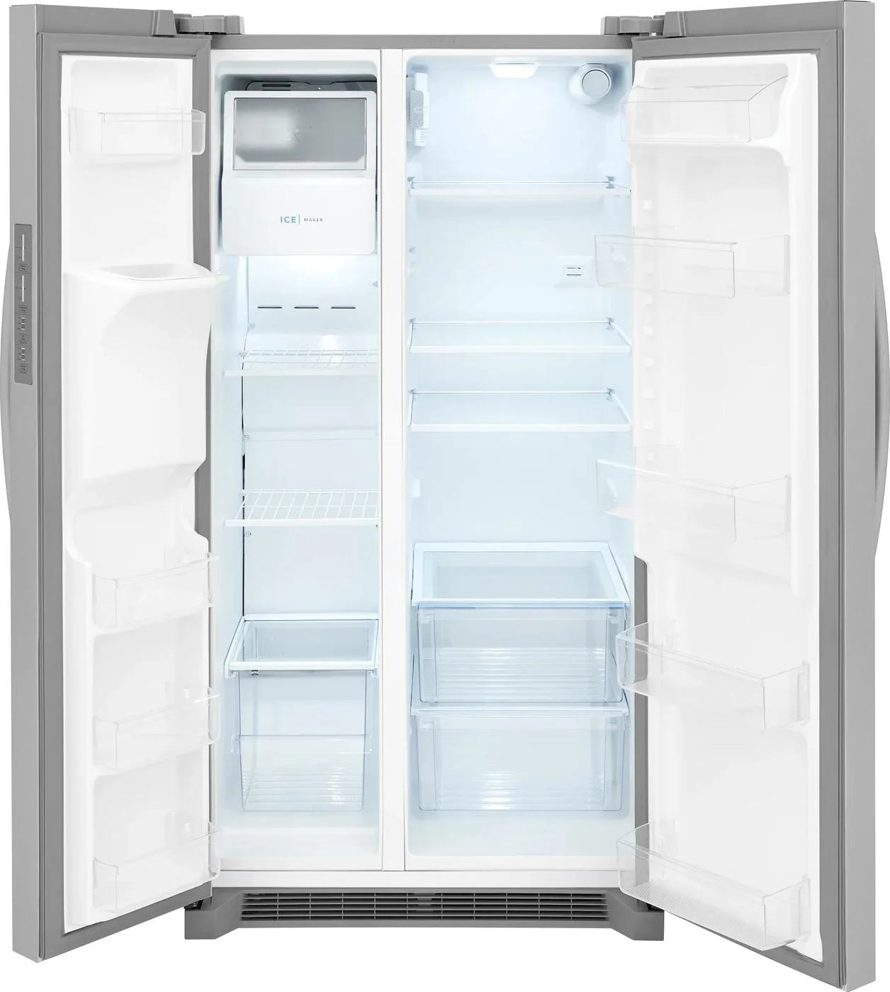 Réfrigérateur Frigidaire 26 pi³ côte-à-côte acier inoxydable 36 po