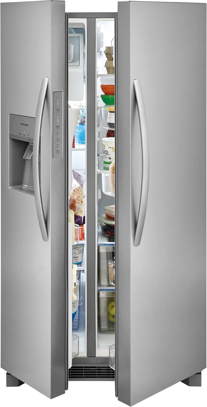 Réfrigérateur Frigidaire 26 pi³ côte-à-côte acier inoxydable 36 po