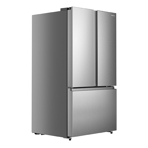 Hisense 19,8 Cu. pi. Réfrigérateur à portes françaises - RF200D4CSE ( Meuble Mtl )