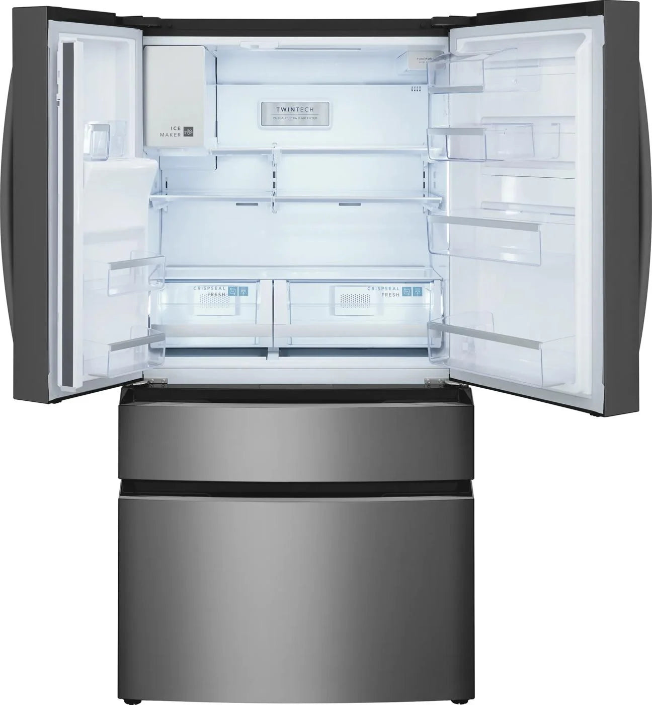 Réfrigérateur Frigidaire Gallery 22 pi³ 4 Portes Inox 36"