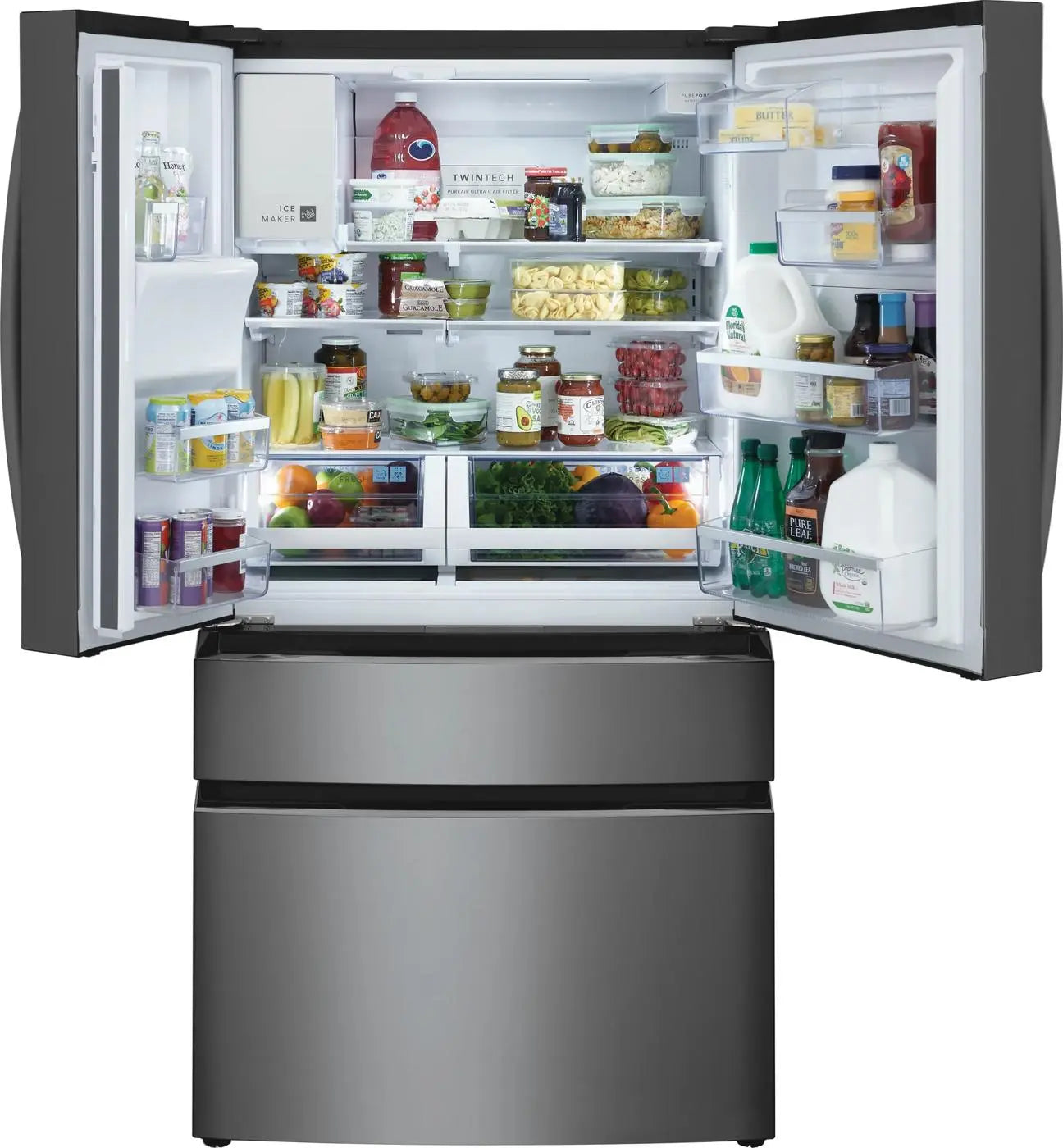 Réfrigérateur Frigidaire Gallery 22 pi³ 4 Portes Inox 36"