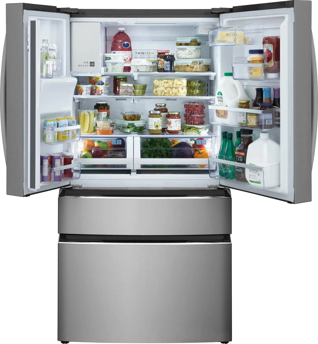 Réfrigérateur Frigidaire Gallery 22 pi³ 4 Portes Inox 36"