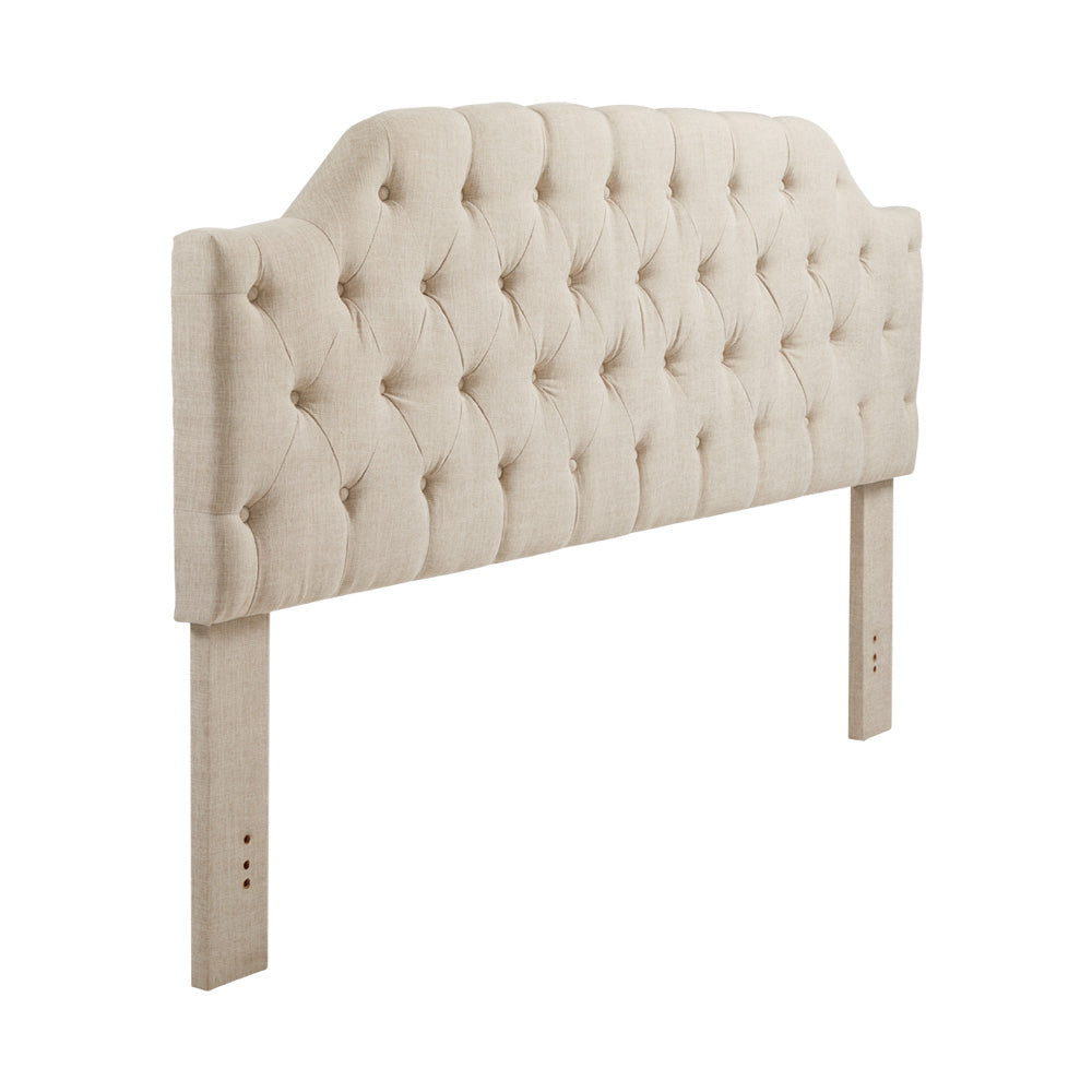 Tête de lit King Matisse : Lin beige