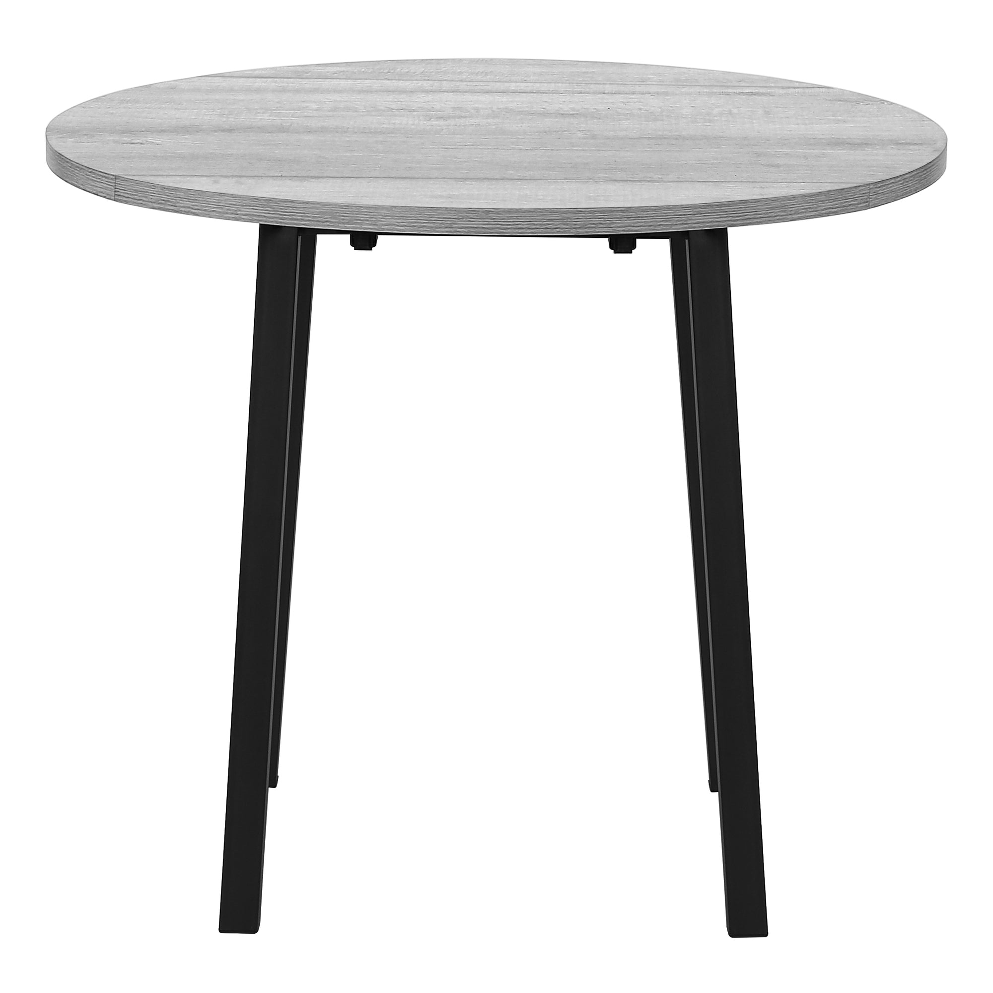 ENSEMBLE À SALLE À MANGER - ENSEMBLE 3PCS / PLATEAU GRIS / MÉTAL NOIR
